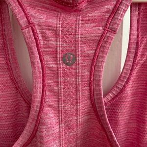 Authentic Lululemon Pink RazorBack Workout Top